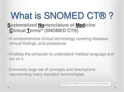 what is snomed ct